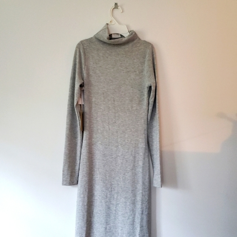 Wilfred soft mock neck maxi